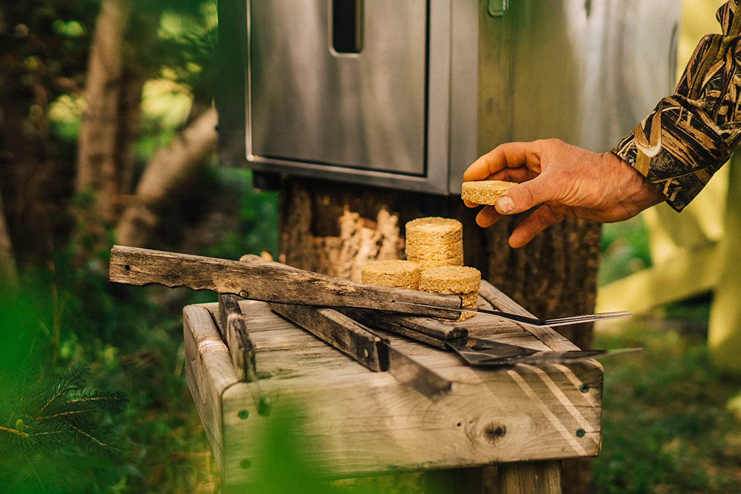 Pecan Bisquettes for Grilling & BBQ, 24 Pack