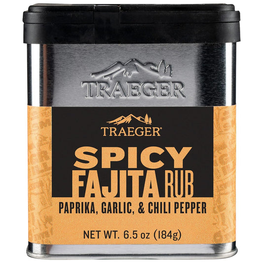 Traeger Grills SPC217 Spicy Fajita Rub with Paprika, Garlic, & Chili Pepper 6.5 Ounce (Pack of 1)