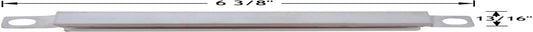 KC624 Stainless Steel Flame Carryover Tube for Charbroil Grill Replacement Parts 463230515, 463230514, 463230513, Gas Grill Crossover Tube Burner Replacement for Kemmore, 6 3/8 Inch, Set of 4