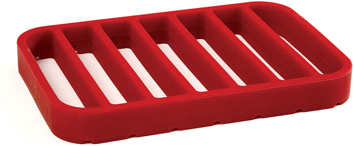 Norpro, Red Rectangle Silicone Roasting Rack, 1 EA