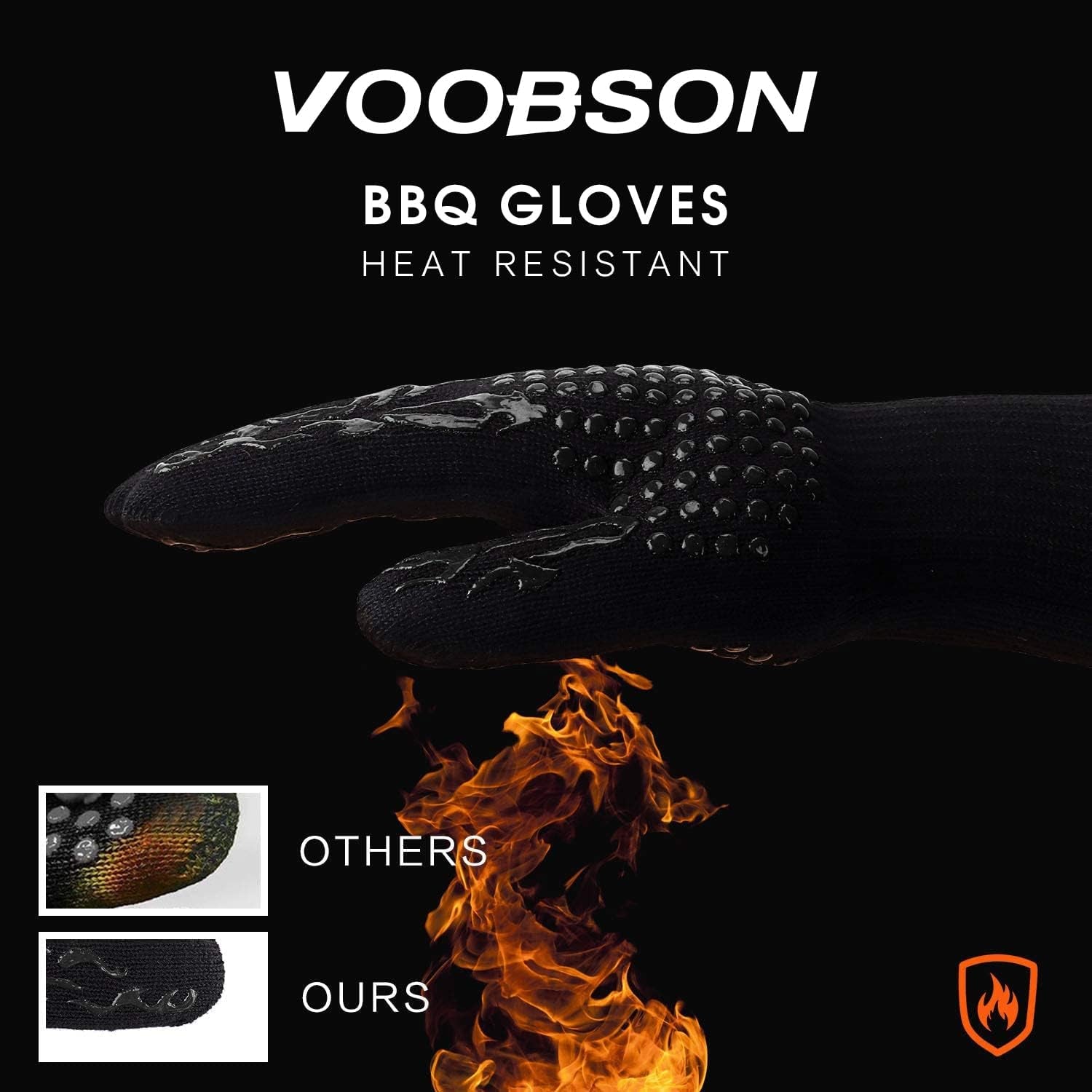 Grill Scraper Tool - Bristle Free Safe BBQ Cleaner with 1 Reusable Cleaning Gloves - Stainless Steel Heavy Duty Barbecue Brush Substitute Extended Handle & Bottle Opener Accessories