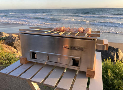 MG-168 Yakitori Tabletop Charcoal Griller-Mini Japanese Style Hibachi