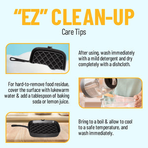 Grill Pan - 2-Part Cast Iron Grill Pan with Removable Grill Grate - Square Pans for Grilling, Searing, BBQ, and More - Oven-Safe up to 450° - Ready Criss Cross Lines - Also Use as Griddle