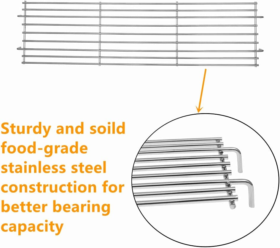 22 Inch Griddle Wind Guard/Wind Screen and Griddle Warming Rack for Blackstone 22 Inch Griddle, Griddle Accessories Kit for Blackstone (For 22")