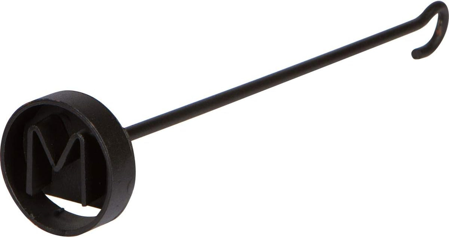 Circle M Branding Iron for Steak, Buns, Wood & Leather