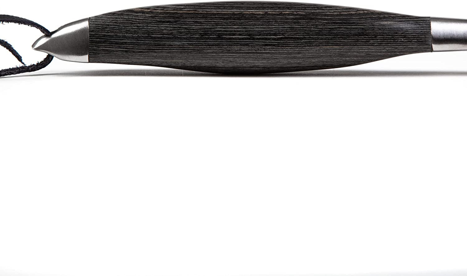 Schmidt Brothers - BBQ Ash 4 Piece Grill Set, Full-Forged Stainless Steel Grilling Utensils Including Spatula, Fork, Basting Brush, and Tongs with All Wood Handles