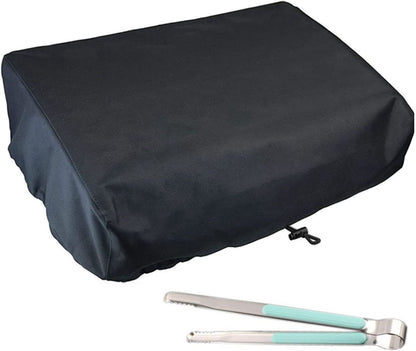 Heavy Duty Grill Cover for Blackstone 22Inch Tabletop Griddle with Hood and Also Fit for Coleman Roadtrip LX,LXX, LXE, 285 Camping Grills and Smoke Hollow 205 Grill,600D Heavy Duty Cover - Heighten