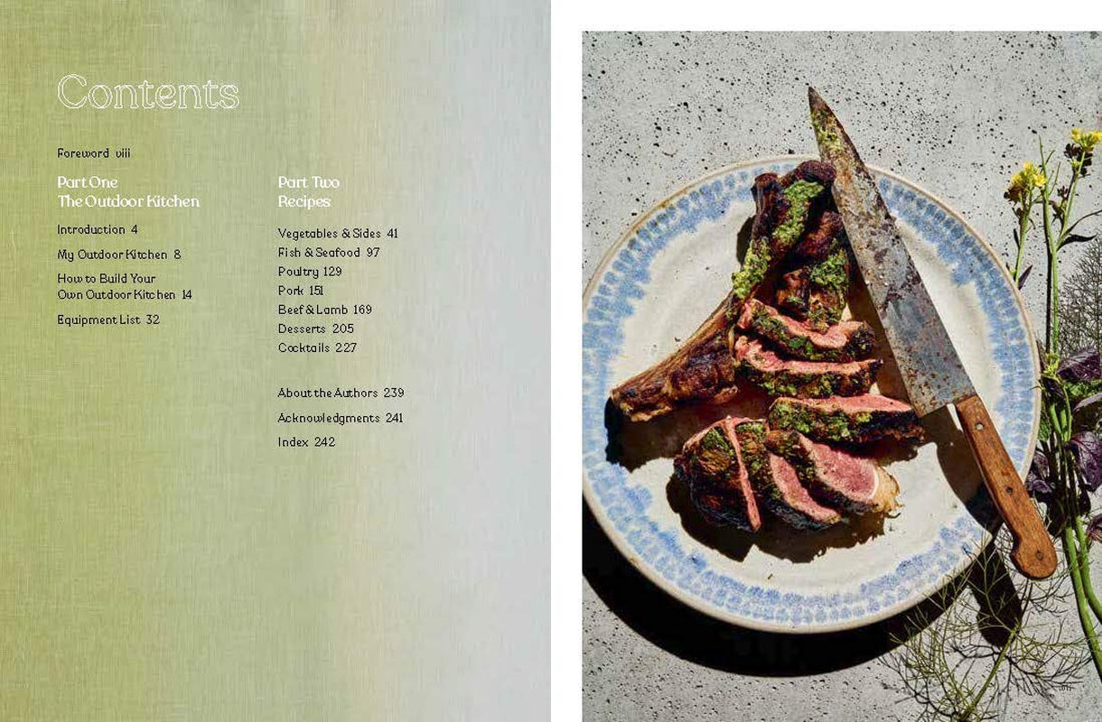 The Outdoor Kitchen: Live-Fire Cooking from the Grill [A Cookbook]