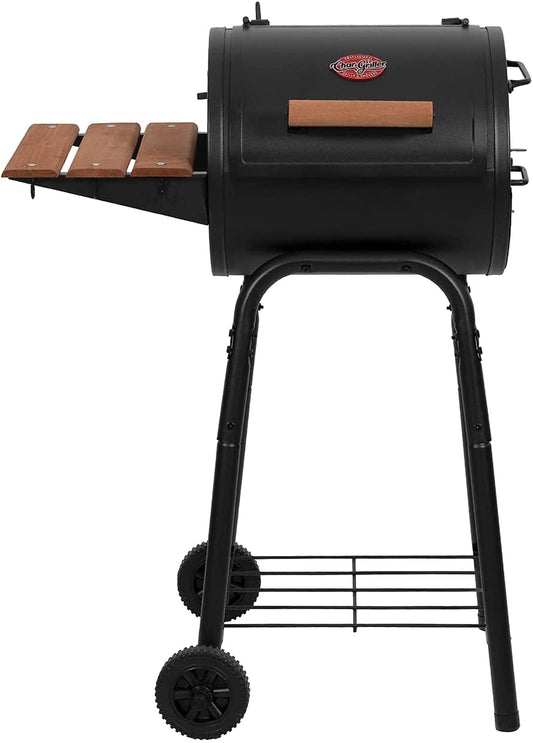 Char-Griller E1515 Patio Pro Charcoal Grill, Black