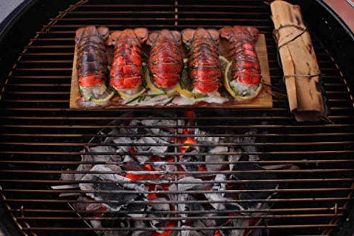 6 Pack Cedar Grilling Planks for Salmon and More. Sourced and Made in the USA.