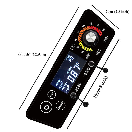 Upgrade Control Board for Pit Boss Replacement, Pit Boss Control Panel Grill Parts Replacement Digital Controller, Compatible with Pit Boss Austin XL Smoker Pellet Grills