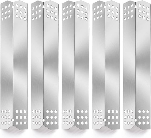 Replacement Parts for Nexgrill 720-0882A 720-0896 720-0830H 720-0783E, Grill Master 720-0697 720-0737, Set of 5 Stainless Steel Flame Tamer Parts for Nexgrill 720-0882A 5 Burner Grill
