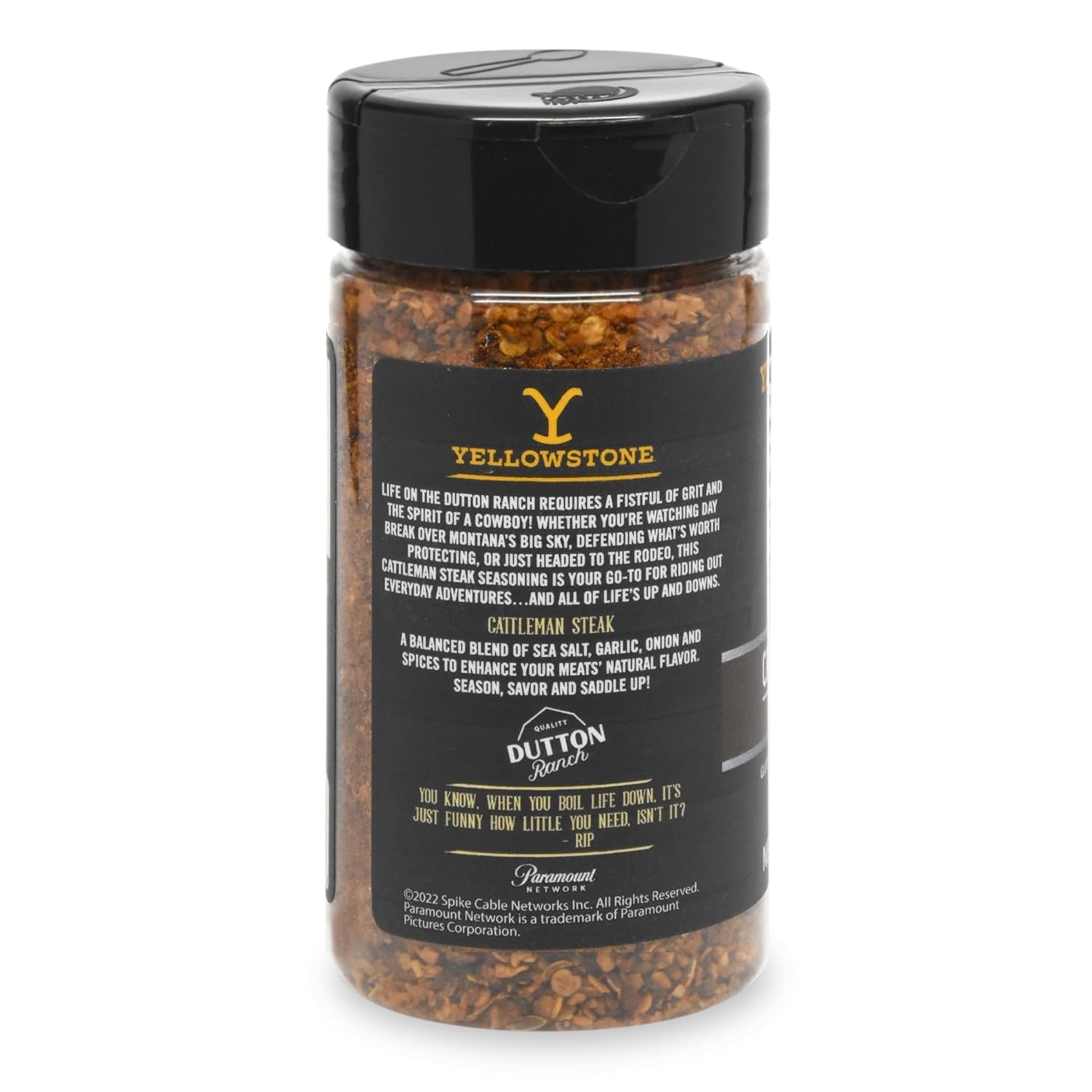Yellowstone Cattleman Steak Seasoning and Rub, 5.4Oz