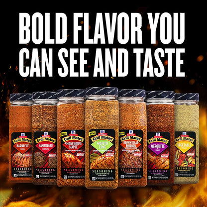 Mccormick Grill Mates Smokehouse Maple Seasoning, 28 Oz - One 28 Ounce Container, Perfect on Pork Chops, Chicken, Burgers and More