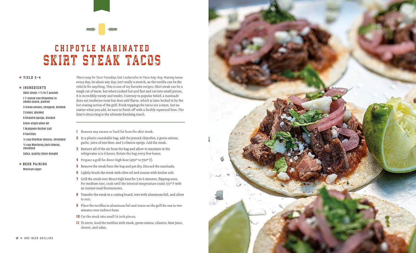One-Beer Grilling: Fast, Easy, and Fresh Recipes for Great Grilled Meals You Can Make before You Finish Your First Cold One