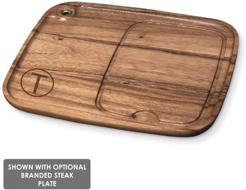 Circle F Branding Iron for Steak, Buns, Wood & Leather