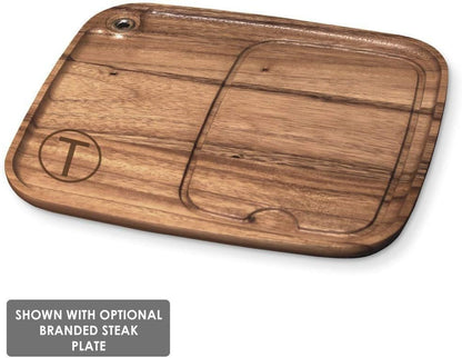 Circle F Branding Iron for Steak, Buns, Wood & Leather