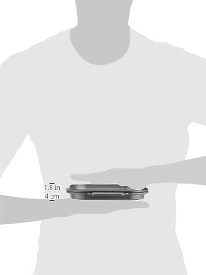 Instant Vortex Official Nonstick Grill Pan, 2-Piece, Gray