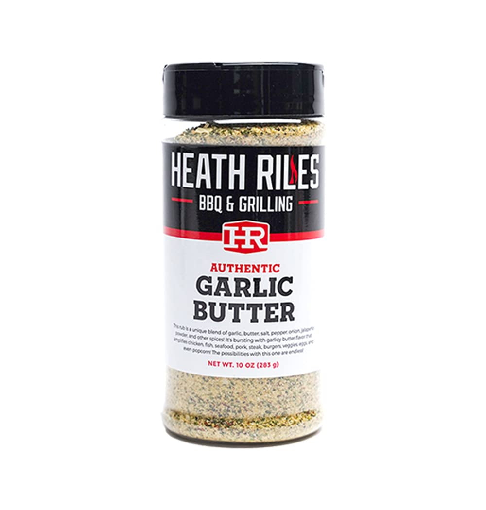 Heath Riles Garlic Butter and Pecan Rub Seasoning Bundle
