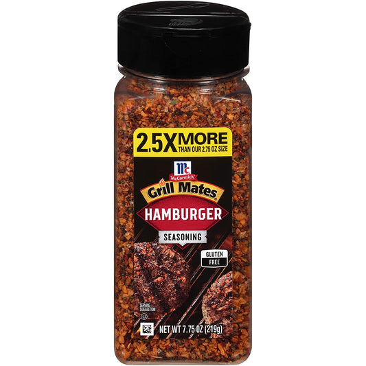 Mccormick Grill Mates Hamburger Seasoning, 7.75 Oz