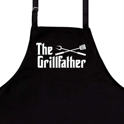 Aprons for Men | Premium Quality Funny Aprons | Best for BBQ, Grilling and Cooking | Chef Kitchen Grilling Apron