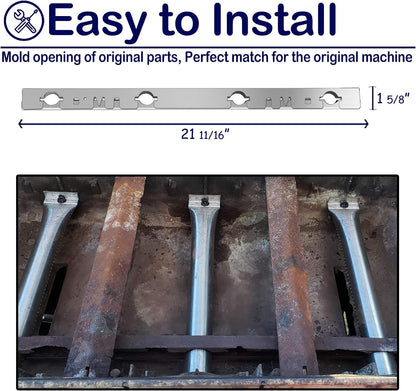 Grills Crossover Tube Gas Grill Parts 21 11/16" X 1 5/8" Stainless Steel BBQ Carryover Burner Replacement for Select Broil King and Huntington Gas Grill Models Grill Accessories