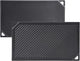 Cast Iron Reversible Griddle, 16.5 Inch X 9.5 Inch Double Sided Grill Pan Perfect for Gas Grills and Stove Top