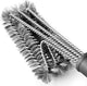 BBQ Grill Brush Stainless Steel 18" Barbecue Cleaning Brush W/Wire Bristles & Soft Comfortable Handle - Perfect Cleaner & Scraper for Grill Cooking Grates