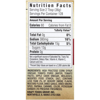 Kraft Original Barbecue Sauce (1 Gal Jug)