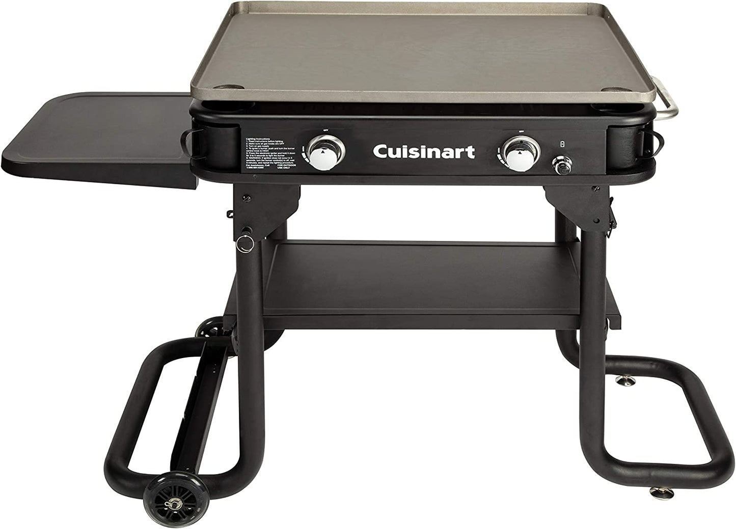 Flat Top Professional Quality Propane CGG-0028 28" Two Burner Gas Griddle