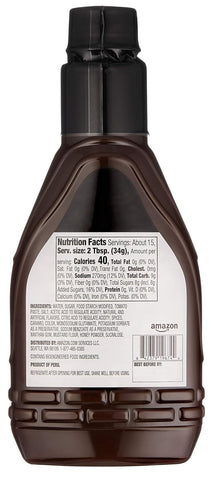 Image of Amazon Brand - Happy Belly Honey BBQ Sauce, Brown, 18 Oz, 1.12 Pound (Pack of 1)