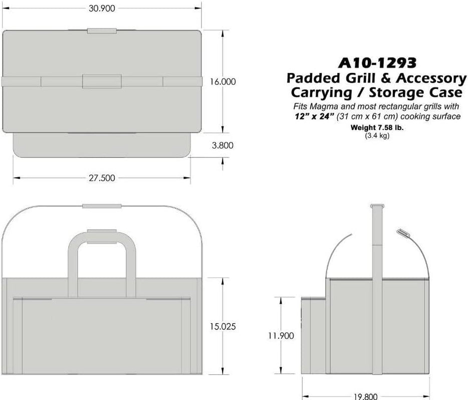 Products Grill and Accessory Storage/Carrying Case