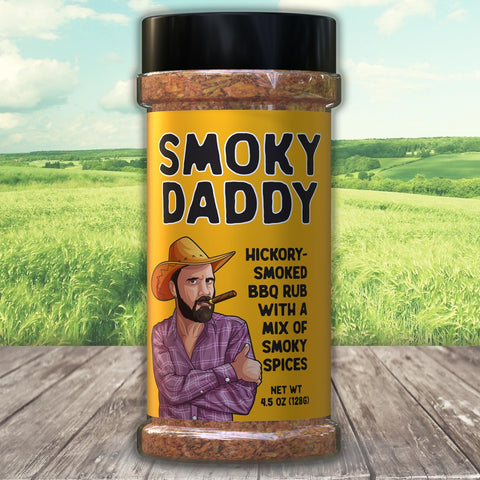 Image of BBQ Rub Dad Gift Set -Sugar Daddy, Hot Daddy, Smoky Daddy. Barbecue Seasoning, Fathers Day Dad Gifts Christmas Stocking Stuffers for Dads Birthday Gifts for Men Valentines Day Gift for Him