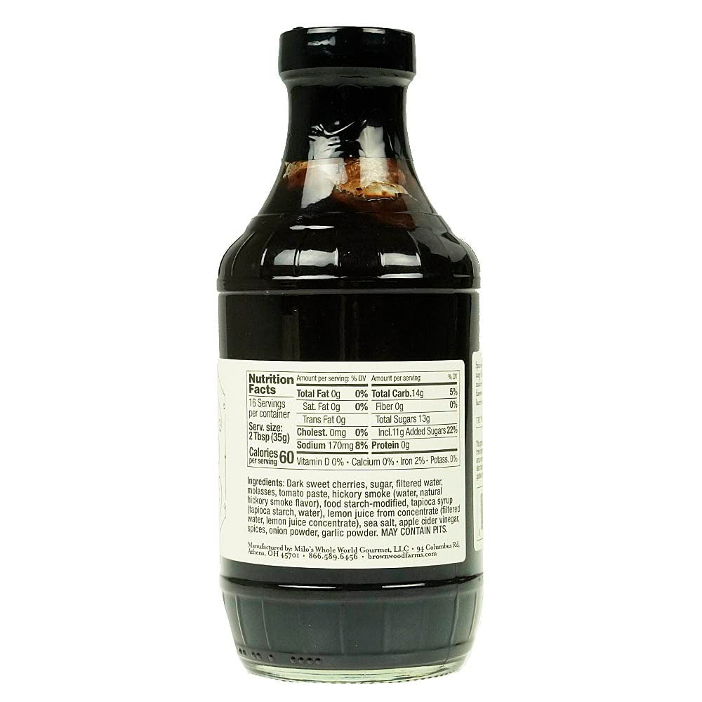 BROWNWOOD FARMS Cherry BBQ Sauce, 20 OZ