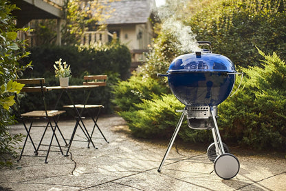 Weber Master-Touch Charcoal Grill, Deep Ocean Blue