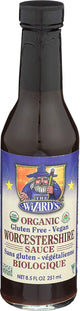 The Wizard'S Sauce Organic Gluten Free & Vegan Worcestershire Sauce – Fish Sauce, Organic Spices & Seasonings, Plant Based, Vegan, Gluten Free, Non-Gmo Project Verified, USDA Organic – 8.5 Oz