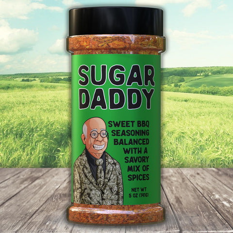 Image of BBQ Rub Dad Gift Set -Sugar Daddy, Hot Daddy, Smoky Daddy. Barbecue Seasoning, Fathers Day Dad Gifts Christmas Stocking Stuffers for Dads Birthday Gifts for Men Valentines Day Gift for Him