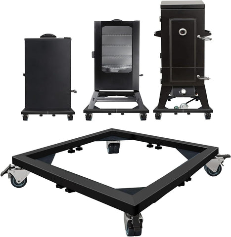 Image of Heavy Duty All Steel Smoker Stand，Electric Smoker&Vertical Electric Smoker&Digital Electric Smoker Universal Mobile Stand Base