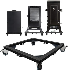 Heavy Duty All Steel Smoker Stand，Electric Smoker&Vertical Electric Smoker&Digital Electric Smoker Universal Mobile Stand Base