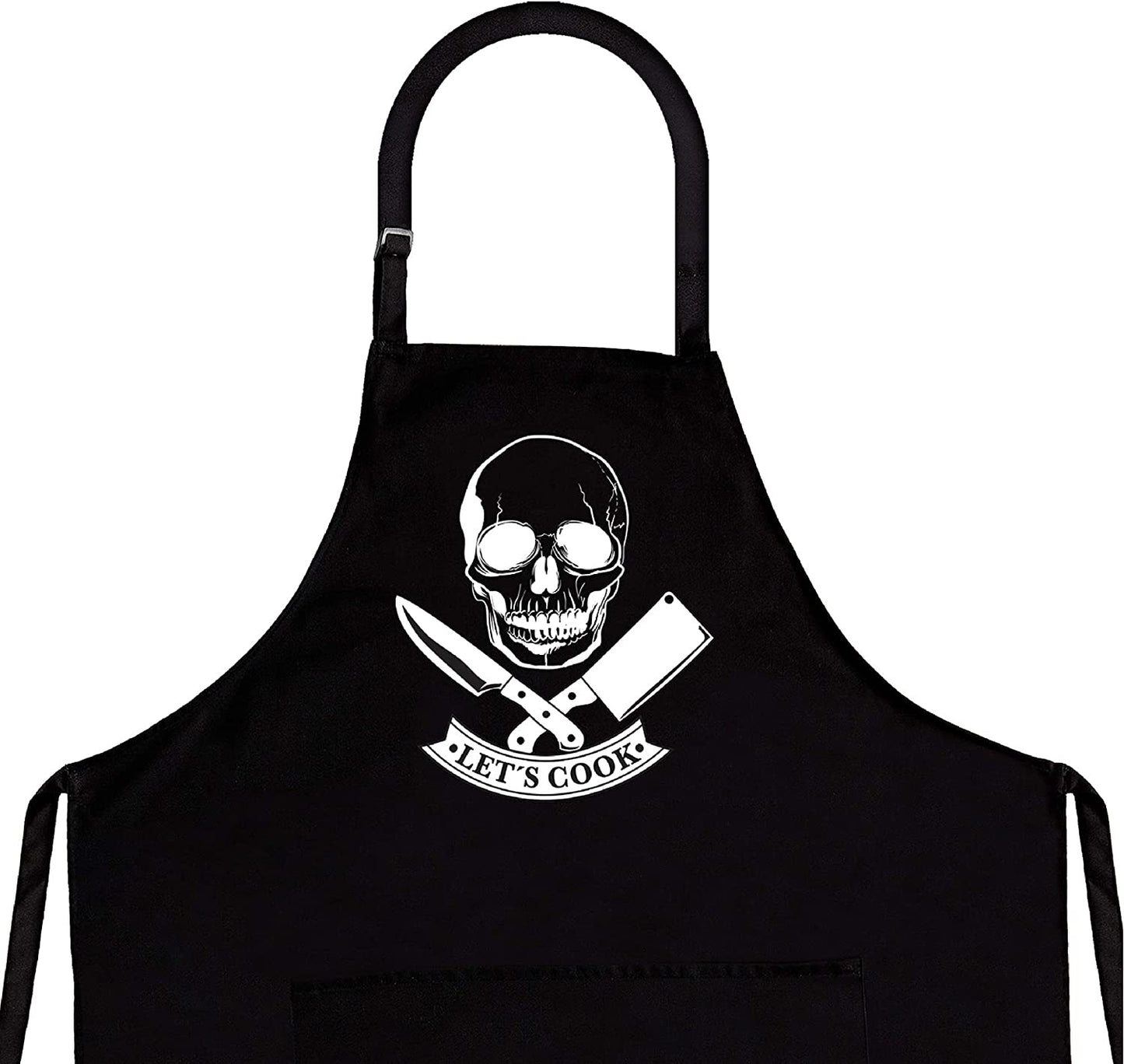 Aprons for Men | Premium Quality Funny Aprons | Best for BBQ, Grilling and Cooking | Chef Kitchen Grilling Apron