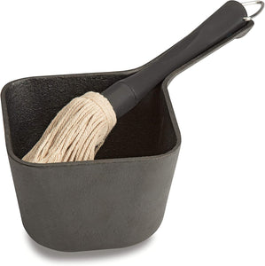 CBP-300 Cast Iron Basting Pot and Brush