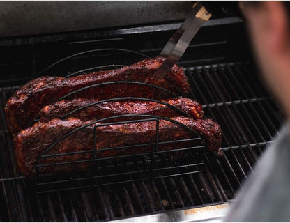 Steven Raichlen Signature Series SR8017 Stainless Steel Ultimate Rib Rack