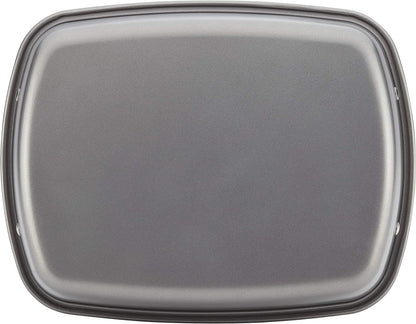 Circulon Nonstick Roasting Pan / Roaster with Rack - 17 Inch X 13 Inch, Gray