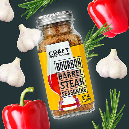Craft Spice Blends Grilling Seasoning & Rub 4-Pack Gift Set | All Natural | USA Small Business | Grill Gift for Men or Women