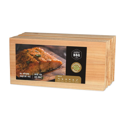12 PK, Cedar Planks for Grilling Salmon,11"X 5.5" Better Smoking, Add Best Smoky Flavor to Salmon, Veggies, Restaurant Quantity