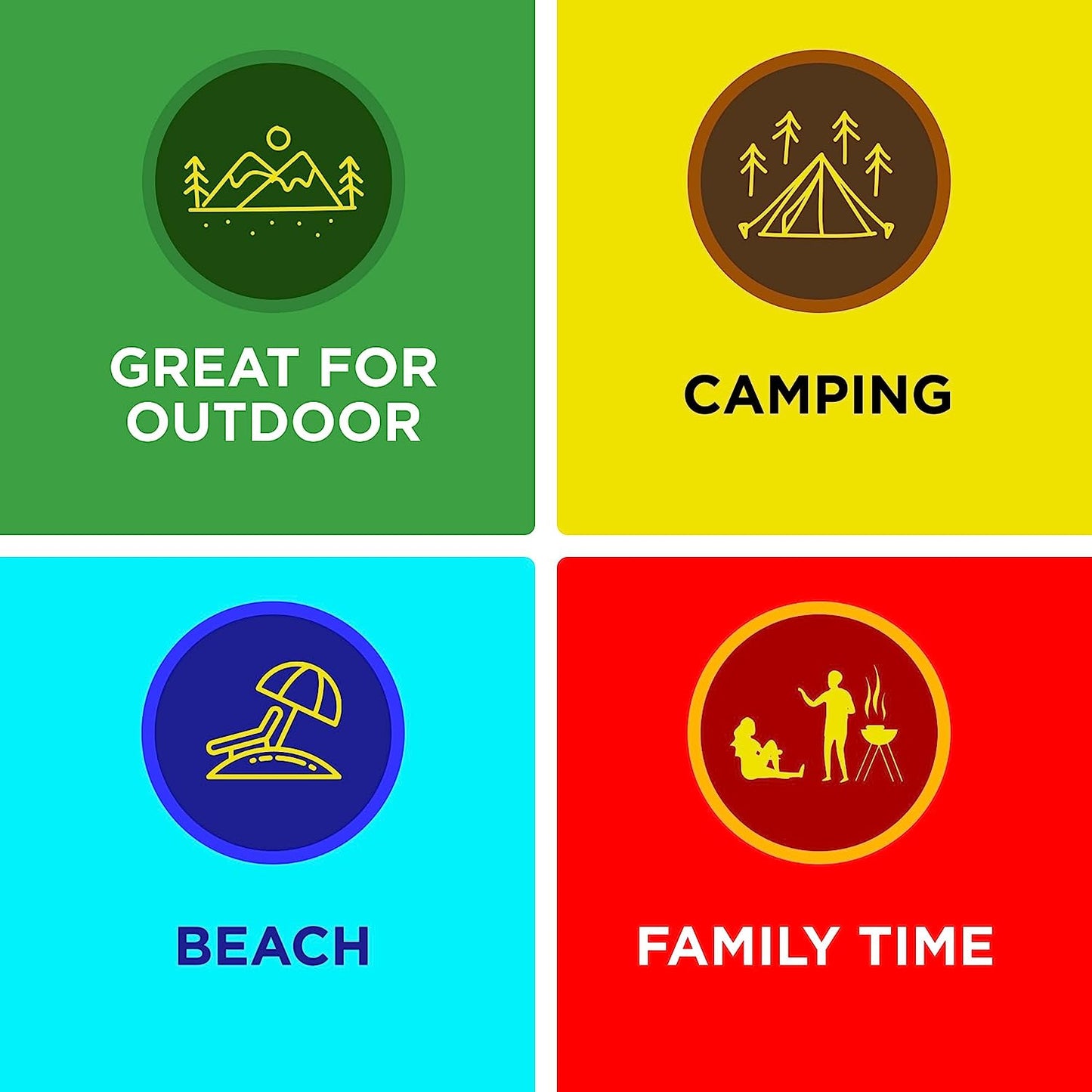 Portable Grill – Table Top Stainless Steel Propane Gas BBQ for Camping and Outdoor – 2 Burners –20,000 BTU Power - Folding Legs – Wind Proof Lid – Easy Clean – Silver - by