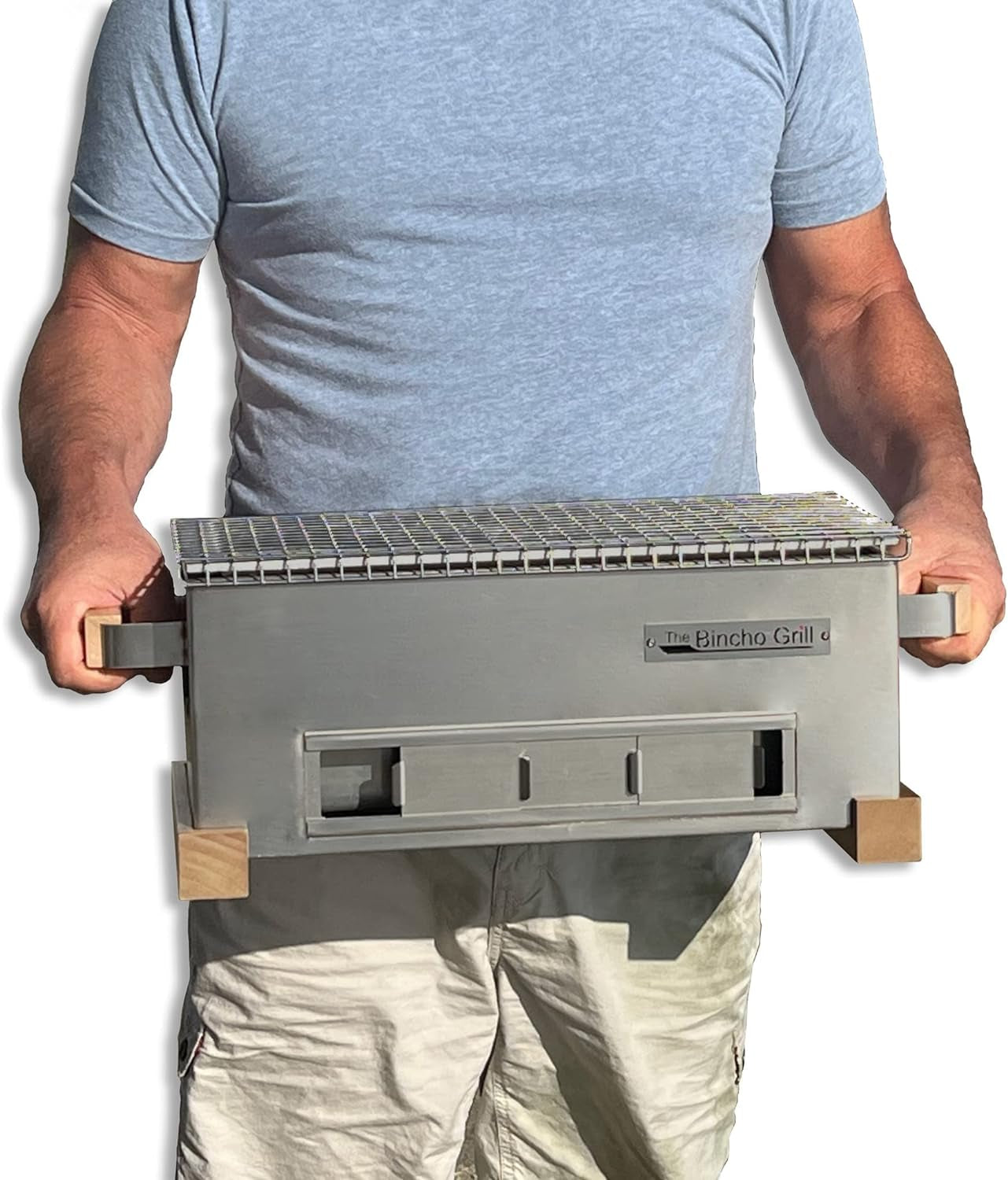 MG-168 Yakitori Tabletop Charcoal Griller-Mini Japanese Style Hibachi