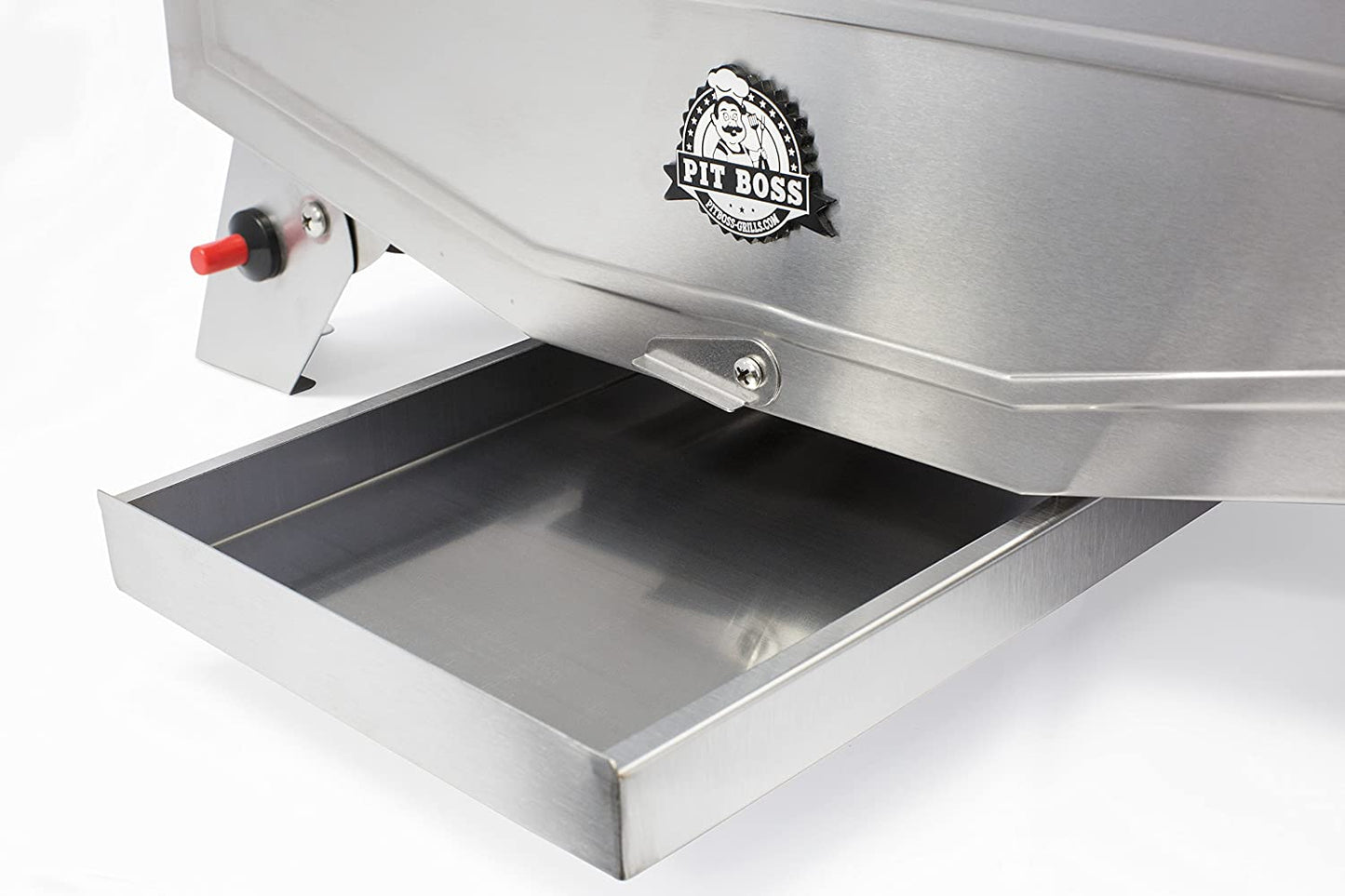Grills PB100P1 Pit Stop Single-Burner Portable Tabletop Grill , Grey