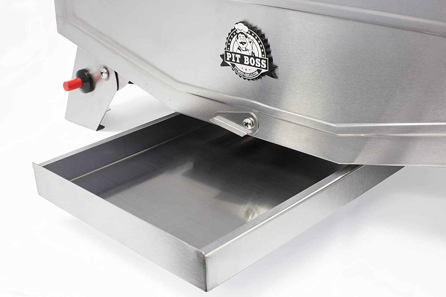 Grills PB100P1 Pit Stop Single-Burner Portable Tabletop Grill , Grey