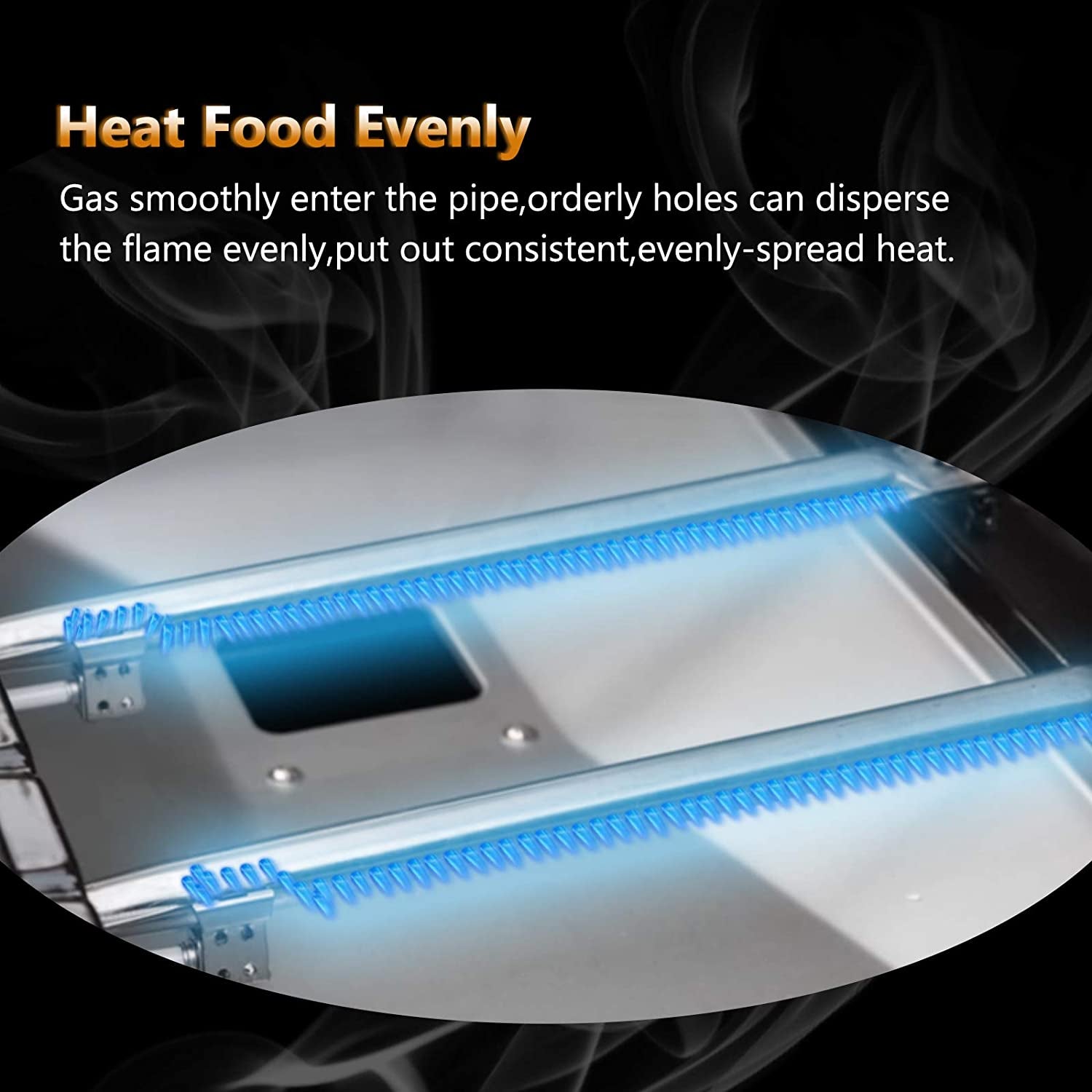 Professional Title: "High-Quality Replacement Parts for Nexgrill 6 Burner Gas Grills - Burner Tubes, Grill Ignitors, and Flame Tamers - Compatible with Nexgrill 720-0882A, 720-0896, and 720-0925 Models - Pack of 6"